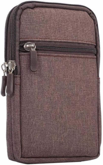 Universal Crossbody Cell Phone Purse Waist Pack Bag for Outdoor Sports Moblie Phone Carrying Cases Shoulder Belt Bag Pouch for iPhone 7 6/6S Plus Samsung Galaxy Phones Under 6.0'' from
