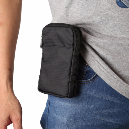 Universal Crossbody Cell Phone Purse Waist Pack Bag for Outdoor Sports Moblie Phone Carrying Cases Shoulder Belt Bag Pouch for iPhone 7 6/6S Plus Samsung Galaxy Phones Under 6.0'' from