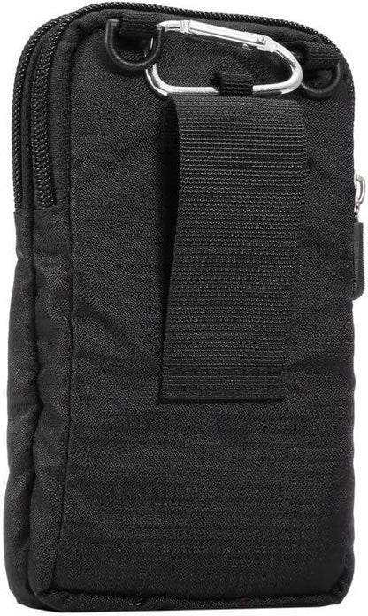 Universal Crossbody Cell Phone Purse Waist Pack Bag for Outdoor Sports Moblie Phone Carrying Cases Shoulder Belt Bag Pouch for iPhone 7 6/6S Plus Samsung Galaxy Phones Under 6.0'' from