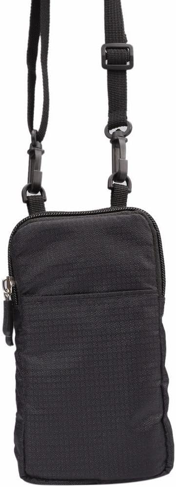 Universal Crossbody Cell Phone Purse Waist Pack Bag for Outdoor Sports Moblie Phone Carrying Cases Shoulder Belt Bag Pouch for iPhone 7 6/6S Plus Samsung Galaxy Phones Under 6.0'' from