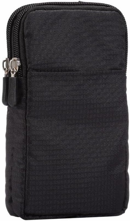 Universal Crossbody Cell Phone Purse Waist Pack Bag for Outdoor Sports Moblie Phone Carrying Cases Shoulder Belt Bag Pouch for iPhone 7 6/6S Plus Samsung Galaxy Phones Under 6.0'' from