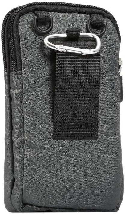 Universal Crossbody Cell Phone Purse Waist Pack Bag for Outdoor Sports Moblie Phone Carrying Cases Shoulder Belt Bag Pouch for iPhone 7 6/6S Plus Samsung Galaxy Phones Under 6.0'' from