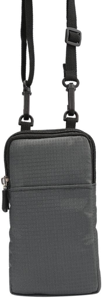 Universal Crossbody Cell Phone Purse Waist Pack Bag for Outdoor Sports Moblie Phone Carrying Cases Shoulder Belt Bag Pouch for iPhone 7 6/6S Plus Samsung Galaxy Phones Under 6.0'' from
