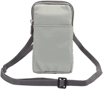 Universal Crossbody Cell Phone Purse Waist Pack Bag for Outdoor Sports Moblie Phone Carrying Cases Shoulder Belt Bag Pouch for iPhone 7 6/6S Plus Samsung Galaxy Phones Under 6.0'' from