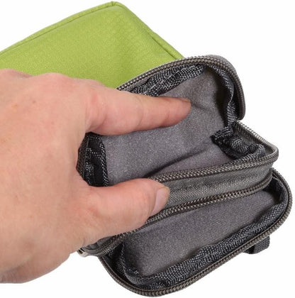 Universal Crossbody Cell Phone Purse Waist Pack Bag for Outdoor Sports Moblie Phone Carrying Cases Shoulder Belt Bag Pouch for iPhone 7 6/6S Plus Samsung Galaxy Phones Under 6.0'' from