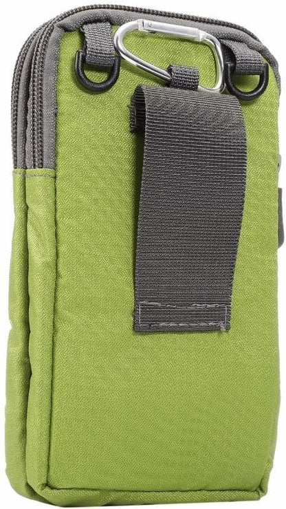 Universal Crossbody Cell Phone Purse Waist Pack Bag for Outdoor Sports Moblie Phone Carrying Cases Shoulder Belt Bag Pouch for iPhone 7 6/6S Plus Samsung Galaxy Phones Under 6.0'' from