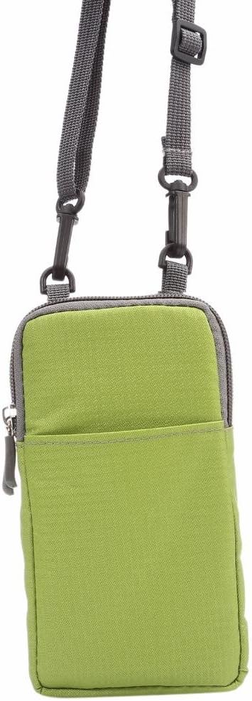 Universal Crossbody Cell Phone Purse Waist Pack Bag for Outdoor Sports Moblie Phone Carrying Cases Shoulder Belt Bag Pouch for iPhone 7 6/6S Plus Samsung Galaxy Phones Under 6.0'' from