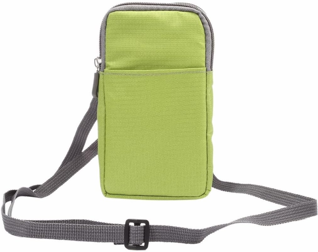 Universal Crossbody Cell Phone Purse Waist Pack Bag for Outdoor Sports Moblie Phone Carrying Cases Shoulder Belt Bag Pouch for iPhone 7 6/6S Plus Samsung Galaxy Phones Under 6.0'' from