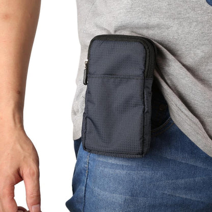 Universal Crossbody Cell Phone Purse Waist Pack Bag for Outdoor Sports Moblie Phone Carrying Cases Shoulder Belt Bag Pouch for iPhone 7 6/6S Plus Samsung Galaxy Phones Under 6.0'' from