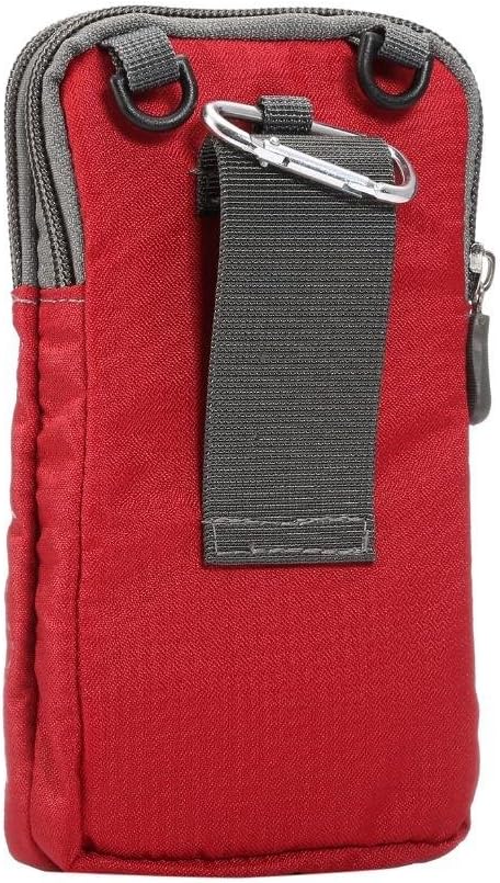 Universal Crossbody Cell Phone Purse Waist Pack Bag for Outdoor Sports Moblie Phone Carrying Cases Shoulder Belt Bag Pouch for iPhone 7 6/6S Plus Samsung Galaxy Phones Under 6.0'' from