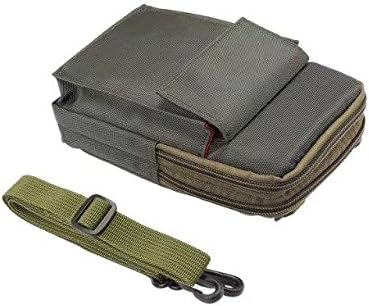 Universal Crossbody Cell Phone Purse Waist Pack Bag for Outdoor Sports Moblie Phone Carrying Cases Shoulder Belt Bag Pouch for iPhone 7 6/6S Plus Samsung Galaxy Phones Under 6.0'' from