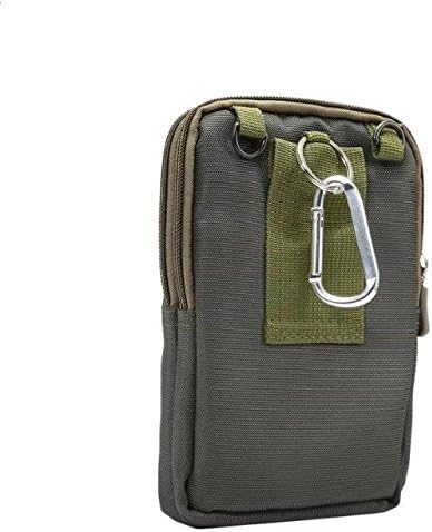 Universal Crossbody Cell Phone Purse Waist Pack Bag for Outdoor Sports Moblie Phone Carrying Cases Shoulder Belt Bag Pouch for iPhone 7 6/6S Plus Samsung Galaxy Phones Under 6.0'' from