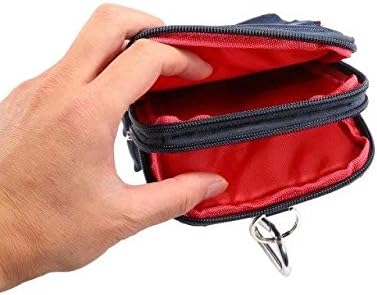 Universal Crossbody Cell Phone Purse Waist Pack Bag for Outdoor Sports Moblie Phone Carrying Cases Shoulder Belt Bag Pouch for iPhone 7 6/6S Plus Samsung Galaxy Phones Under 6.0'' from