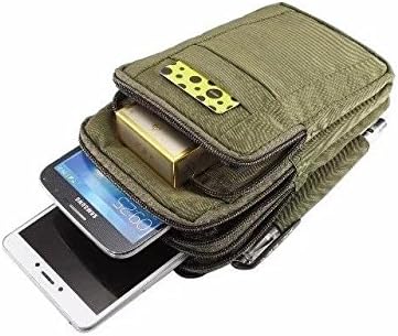 Universal Crossbody Cell Phone Purse Waist Pack Bag for Outdoor Sports Moblie Phone Carrying Cases Shoulder Belt Bag Pouch for iPhone 7 6/6S Plus Samsung Galaxy Phones Under 6.0'' from