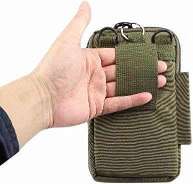 Universal Crossbody Cell Phone Purse Waist Pack Bag for Outdoor Sports Moblie Phone Carrying Cases Shoulder Belt Bag Pouch for iPhone 7 6/6S Plus Samsung Galaxy Phones Under 6.0'' from