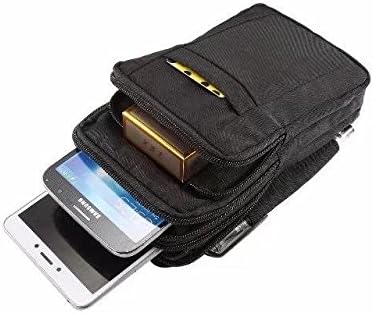 Universal Crossbody Cell Phone Purse Waist Pack Bag for Outdoor Sports Moblie Phone Carrying Cases Shoulder Belt Bag Pouch for iPhone 7 6/6S Plus Samsung Galaxy Phones Under 6.0'' from