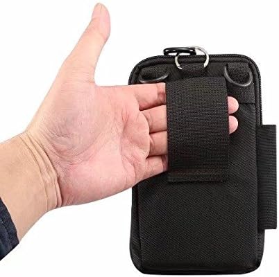 Universal Crossbody Cell Phone Purse Waist Pack Bag for Outdoor Sports Moblie Phone Carrying Cases Shoulder Belt Bag Pouch for iPhone 7 6/6S Plus Samsung Galaxy Phones Under 6.0'' from