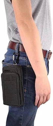 Universal Crossbody Cell Phone Purse Waist Pack Bag for Outdoor Sports Moblie Phone Carrying Cases Shoulder Belt Bag Pouch for iPhone 7 6/6S Plus Samsung Galaxy Phones Under 6.0'' from