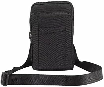 Universal Crossbody Cell Phone Purse Waist Pack Bag for Outdoor Sports Moblie Phone Carrying Cases Shoulder Belt Bag Pouch for iPhone 7 6/6S Plus Samsung Galaxy Phones Under 6.0'' from
