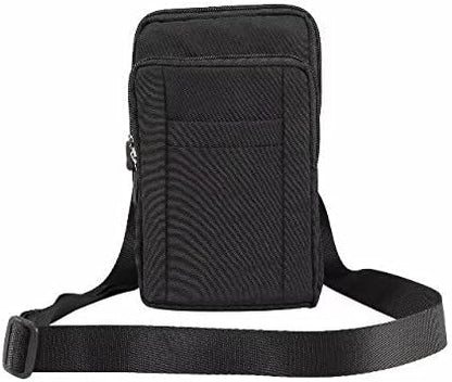 Universal Crossbody Cell Phone Purse Waist Pack Bag for Outdoor Sports Moblie Phone Carrying Cases Shoulder Belt Bag Pouch for iPhone 7 6/6S Plus Samsung Galaxy Phones Under 6.0'' from