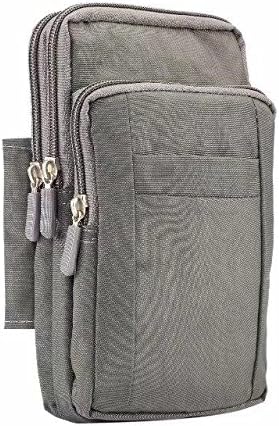 Universal Crossbody Cell Phone Purse Waist Pack Bag for Outdoor Sports Moblie Phone Carrying Cases Shoulder Belt Bag Pouch for iPhone 7 6/6S Plus Samsung Galaxy Phones Under 6.0'' from