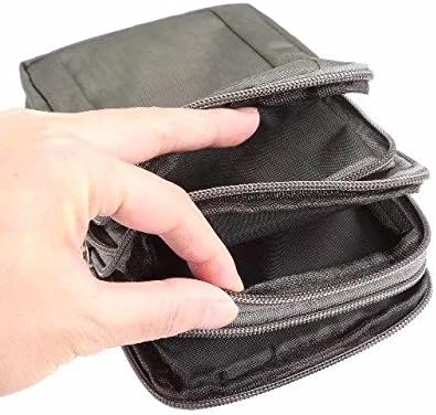 Universal Crossbody Cell Phone Purse Waist Pack Bag for Outdoor Sports Moblie Phone Carrying Cases Shoulder Belt Bag Pouch for iPhone 7 6/6S Plus Samsung Galaxy Phones Under 6.0'' from