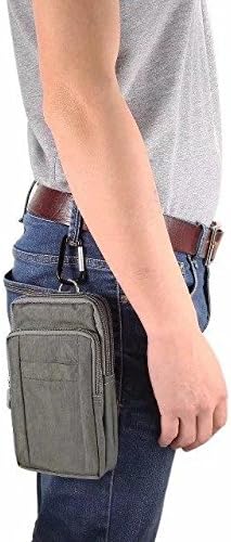 Universal Crossbody Cell Phone Purse Waist Pack Bag for Outdoor Sports Moblie Phone Carrying Cases Shoulder Belt Bag Pouch for iPhone 7 6/6S Plus Samsung Galaxy Phones Under 6.0'' from
