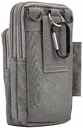 Universal Crossbody Cell Phone Purse Waist Pack Bag for Outdoor Sports Moblie Phone Carrying Cases Shoulder Belt Bag Pouch for iPhone 7 6/6S Plus Samsung Galaxy Phones Under 6.0'' from