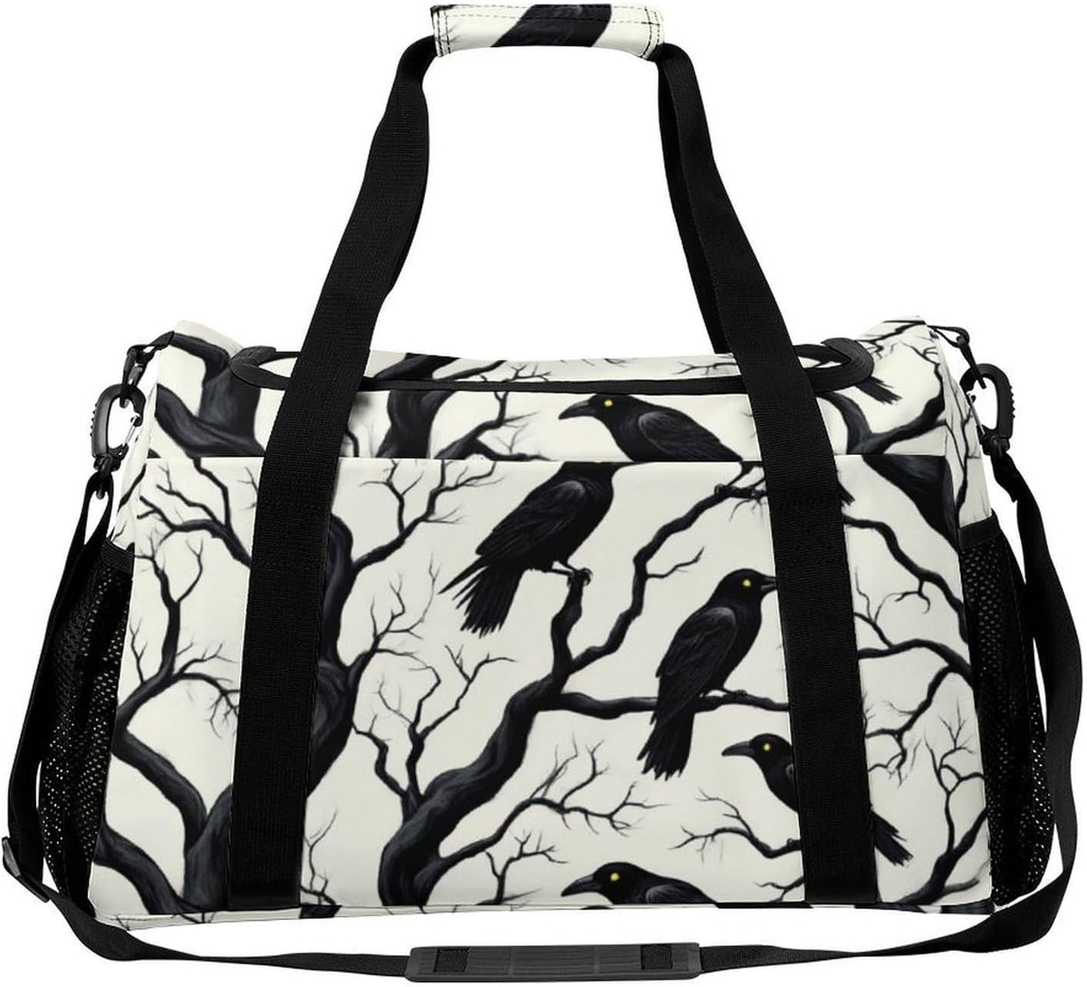 Gym Travel Bag Sports Duffel Simple Weekender Overnight Bag Men Women Workout Short Trip