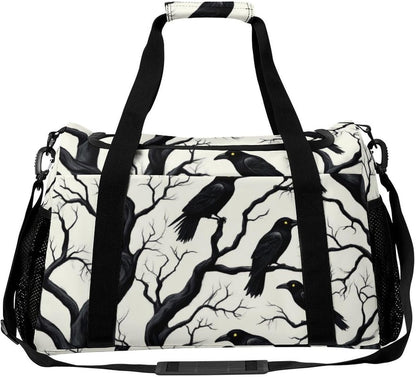 Gym Travel Bag Sports Duffel Simple Weekender Overnight Bag Men Women Workout Short Trip