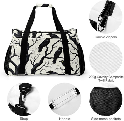 Gym Travel Bag Sports Duffel Simple Weekender Overnight Bag Men Women Workout Short Trip