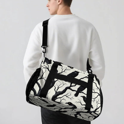 Gym Travel Bag Sports Duffel Simple Weekender Overnight Bag Men Women Workout Short Trip
