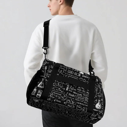 Gym Travel Bag Sports Duffel Simple Weekender Overnight Bag Men Women Workout Short Trip