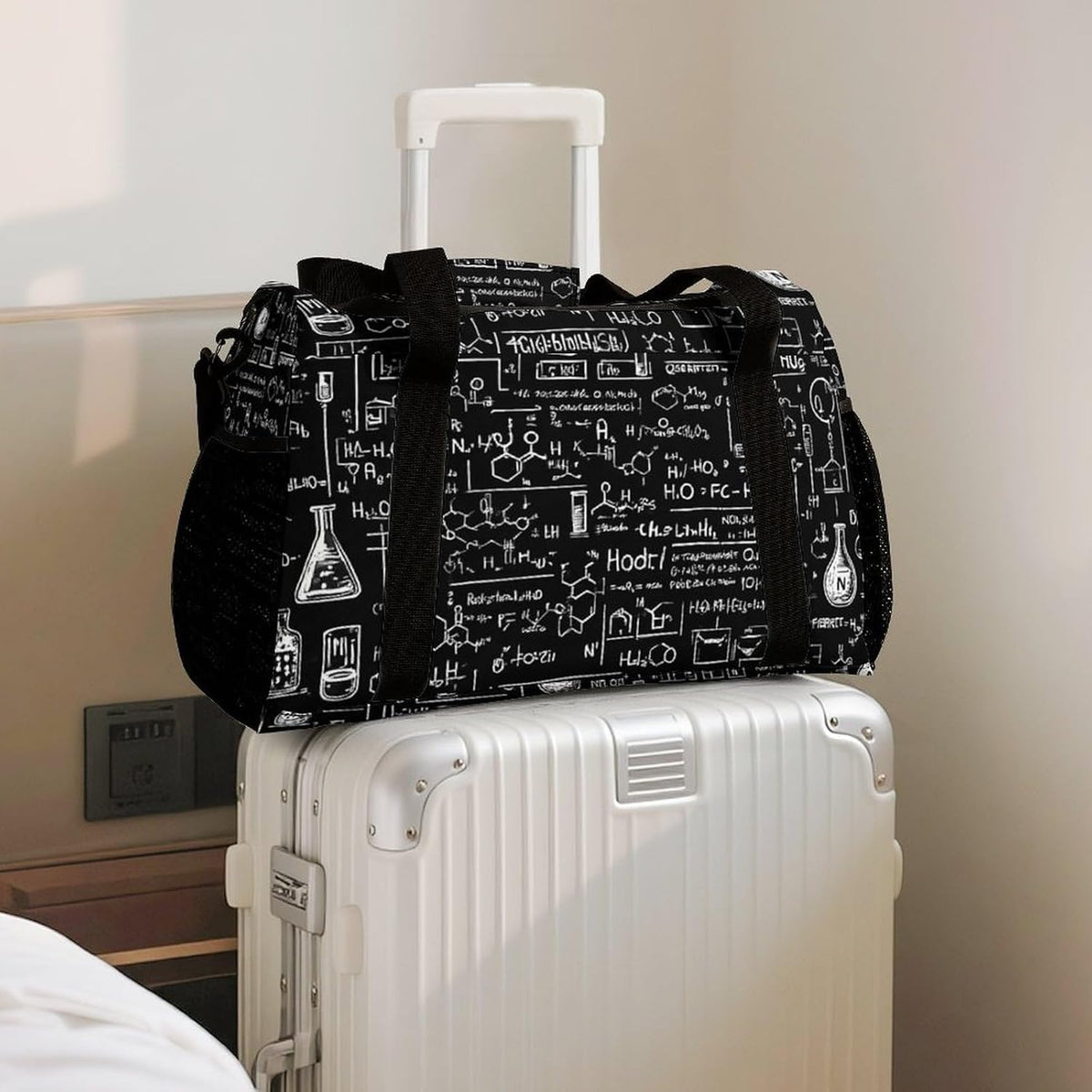 Gym Travel Bag Sports Duffel Simple Weekender Overnight Bag Men Women Workout Short Trip