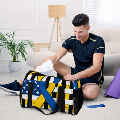 Gym Travel Bag Sports Duffel Simple Weekender Overnight Bag Men Women Workout Short Trip