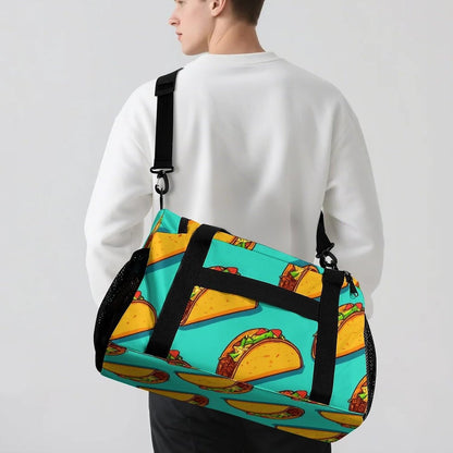 Gym Travel Bag Sports Duffel Simple Weekender Overnight Bag Men Women Workout Short Trip