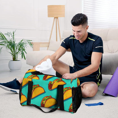 Gym Travel Bag Sports Duffel Simple Weekender Overnight Bag Men Women Workout Short Trip