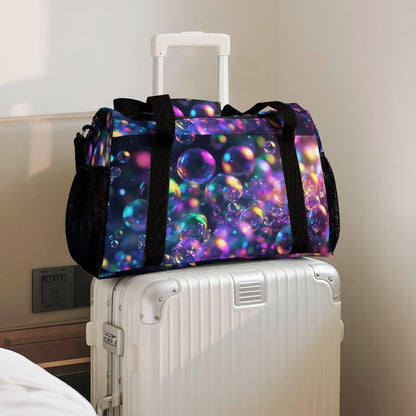 Gym Travel Bag Sports Duffel Simple Weekender Overnight Bag Men Women Workout Short Trip