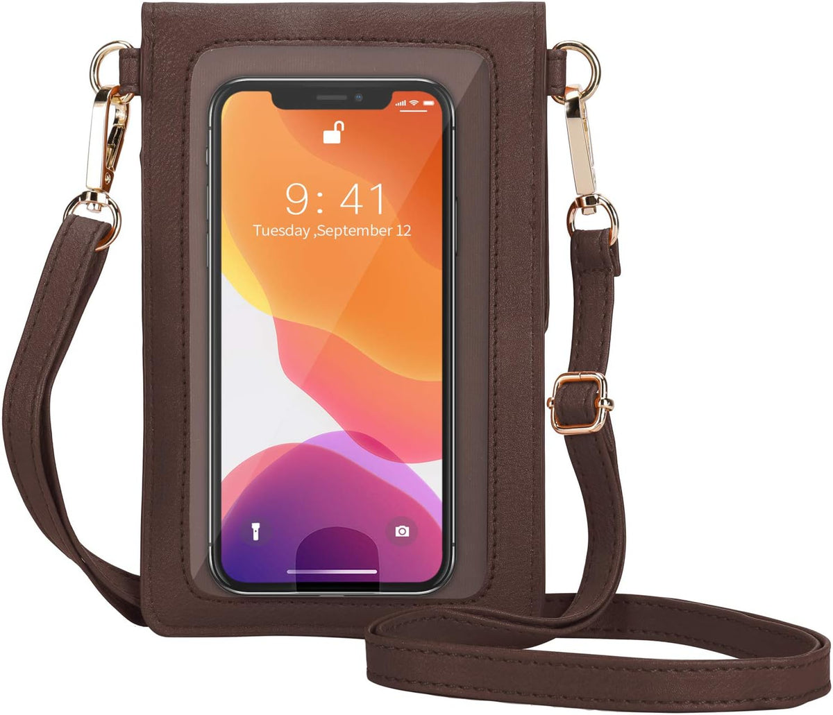 Small Crossbody Bag for Women - Phone Purse Crossbody Cell Phone Purse for Women with 2 Strap