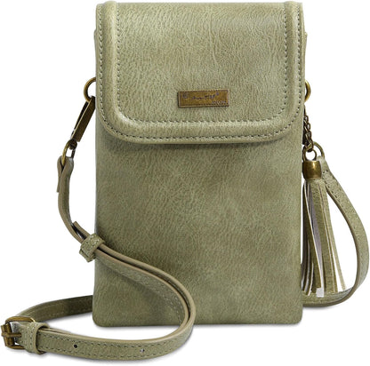 Small Crossbody Bag for Women - Phone Purse Crossbody Cell Phone Purse for Women with 2 Strap