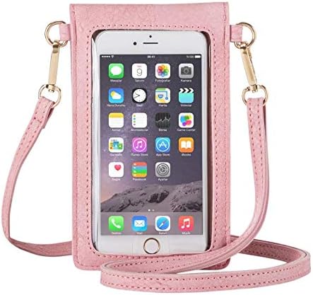 Small Crossbody Bag for Women - Phone Purse Crossbody Cell Phone Purse for Women with 2 Strap