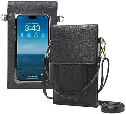 Small Crossbody Bag for Women - Phone Purse Crossbody Cell Phone Purse for Women with 2 Strap