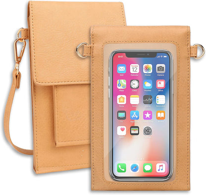 Small Crossbody Bag for Women - Phone Purse Crossbody Cell Phone Purse for Women with 2 Strap