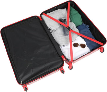 Viggio Packing Cube Brown Luggage Set