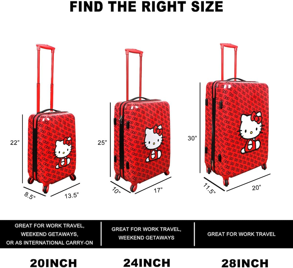 Viggio Packing Cube Brown Luggage Set