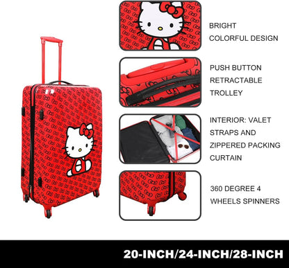 Viggio Packing Cube Brown Luggage Set