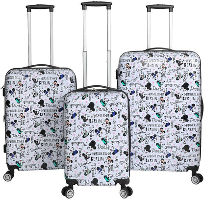 Viggio Packing Cube Brown Luggage Set