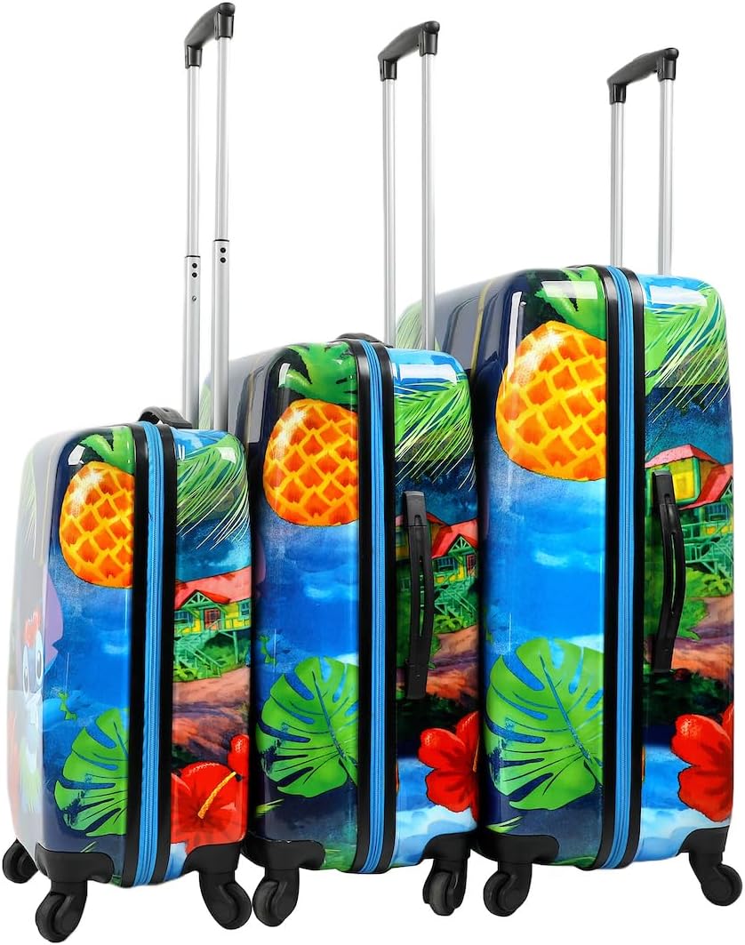 Viggio Packing Cube Brown Luggage Set