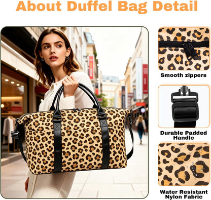 Weekender Duffel Bags for Women, Purple Travel Totes Bag for Airplane Essentials, Overnight Bags for Women with Trolley Sleeve, Large Carry On Hospital Bag for Labor and Delivery, Sport, Gym