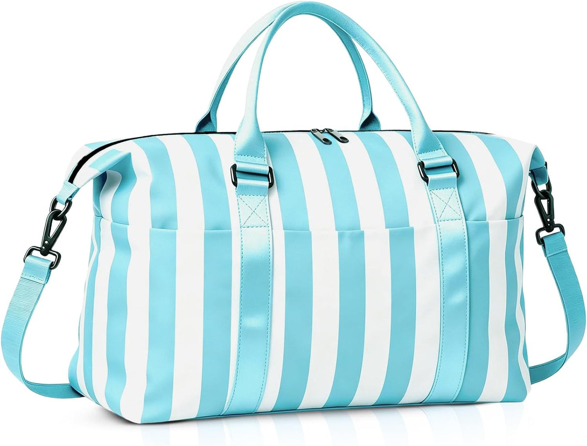 Weekender Duffel Bags for Women, Purple Travel Totes Bag for Airplane Essentials, Overnight Bags for Women with Trolley Sleeve, Large Carry On Hospital Bag for Labor and Delivery, Sport, Gym